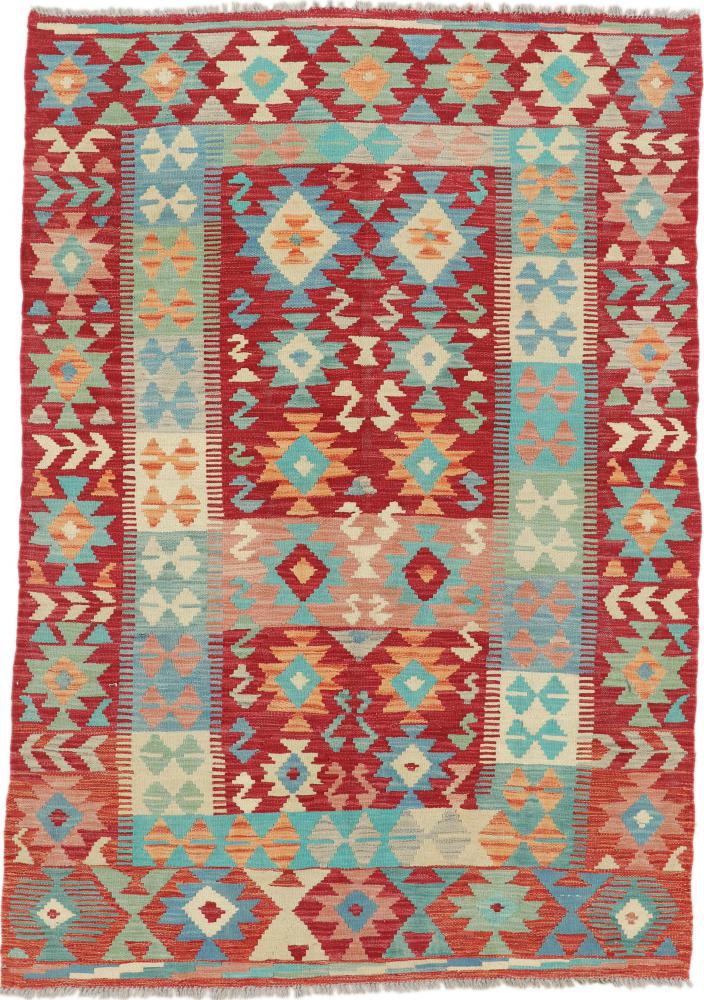 Afghansk tæppe Kelim Afghan 176x123 176x123, Persisk tæppe Håndvævet