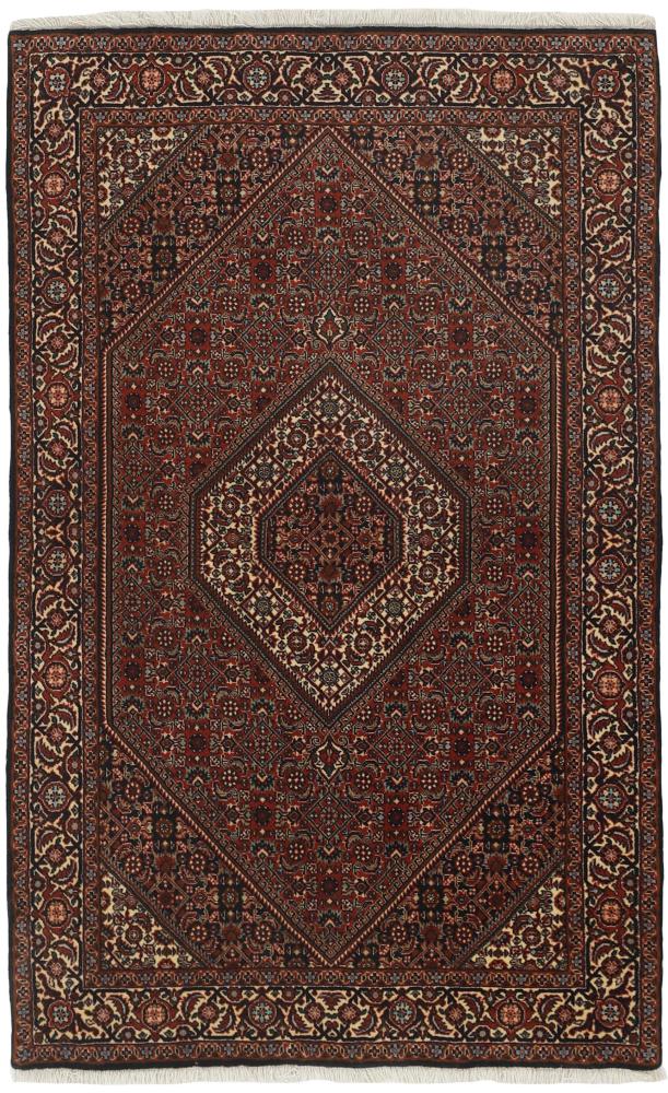 Persian Rug Bidjar Sandjan 6'0"x3'7" 6'0"x3'7", Persian Rug Knotted by hand