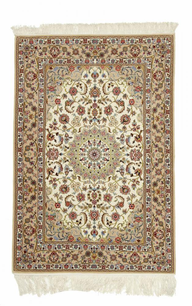 Persisk matta Isfahan Silkesvarp 163x108 163x108, Persisk matta Knuten för hand