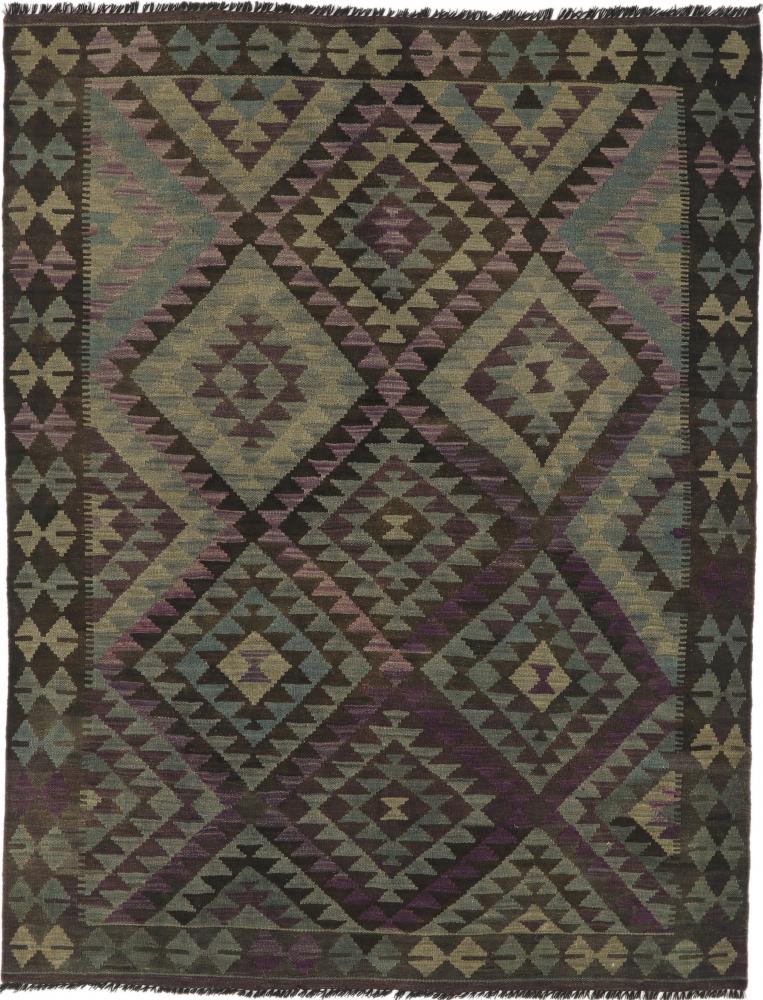 Afghanischer Teppich Kelim Afghan Heritage 195x150 195x150, Perserteppich Handgewebt
