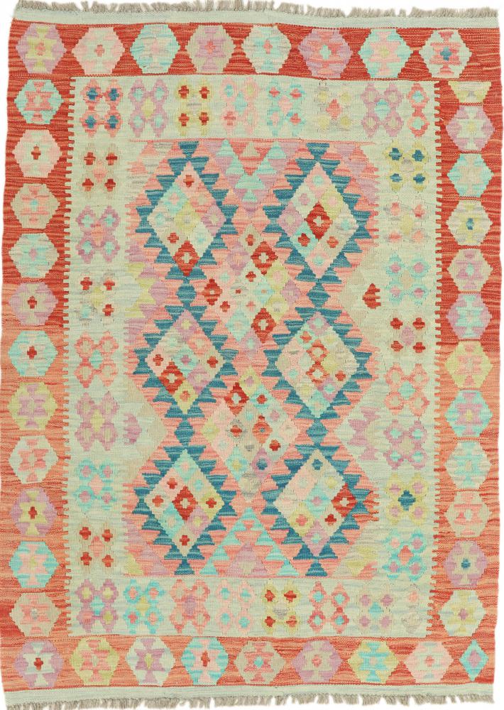 アフガンカーペット キリム アフガン 165x122 165x122,  ペルシャ絨毯 手織り