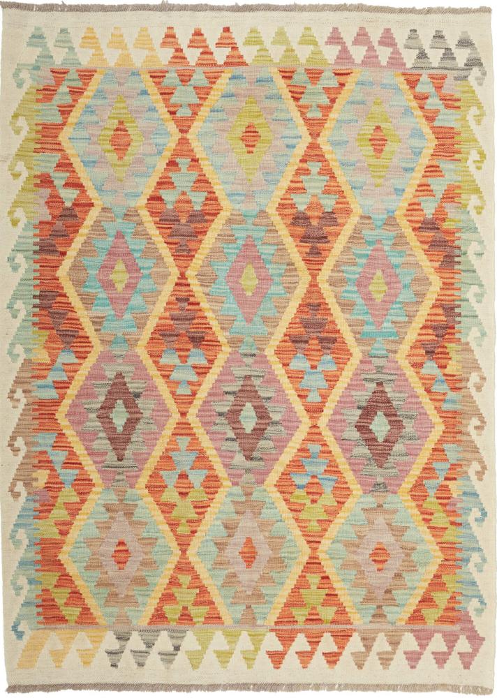 Afghanischer Teppich Kelim Afghan 174x128 174x128, Perserteppich Handgewebt