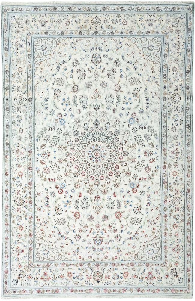 Persian Rug Nain 9La 10'8"x6'11" 10'8"x6'11", Persian Rug Knotted by hand