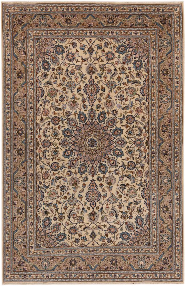 Persian Rug Kaschmar Patina 9'9"x6'3" 9'9"x6'3", Persian Rug Knotted by hand