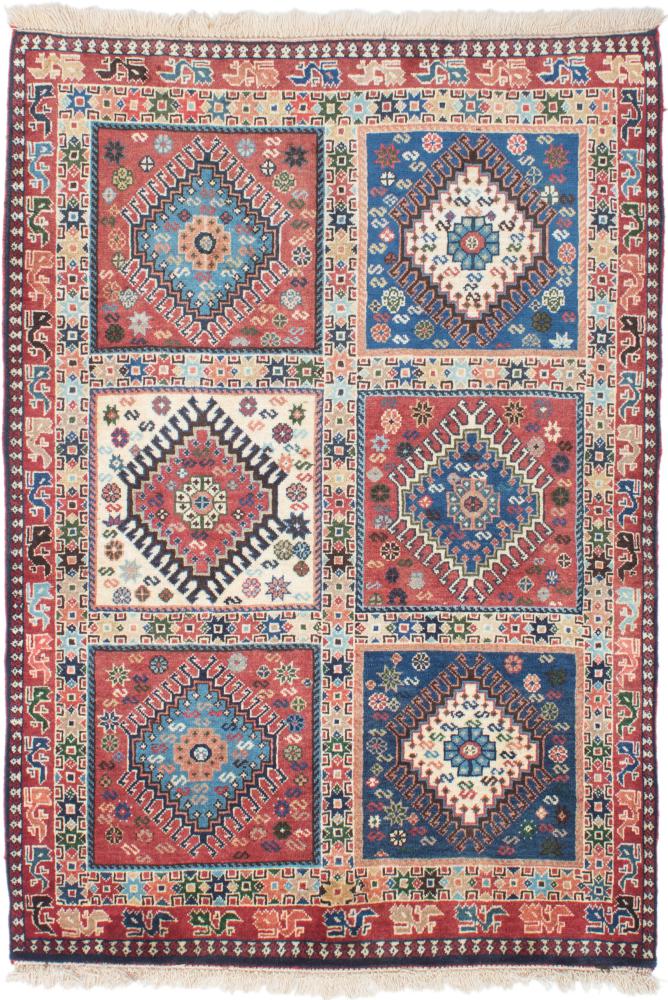  ペルシャ絨毯 ヤラメー 146x101 146x101,  ペルシャ絨毯 手織り