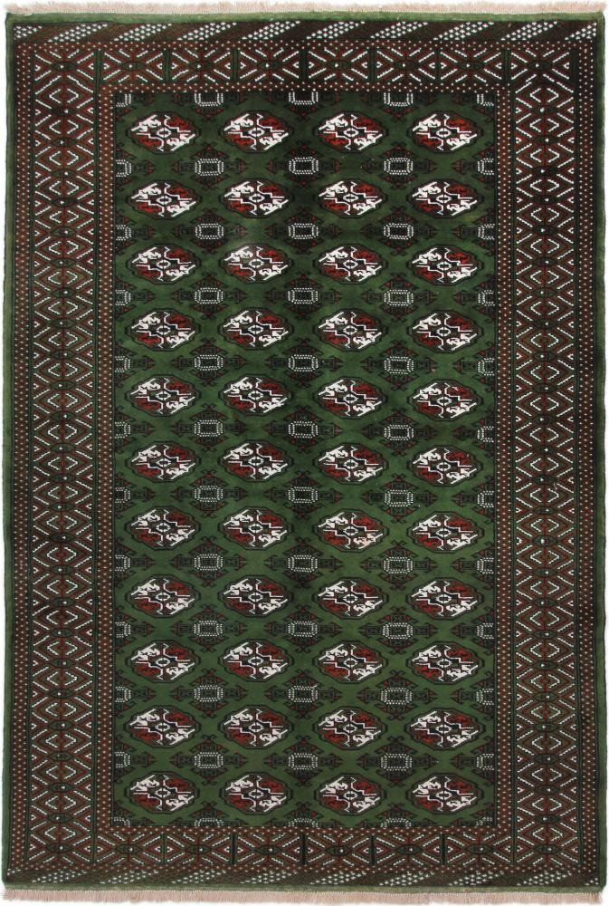 Persisk matta Turkaman 9'8"x6'7" 9'8"x6'7", Persisk matta Knuten för hand