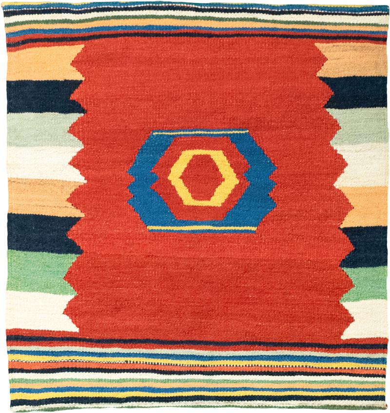 Persisk matta Kilim Fars 3'4"x3'2" 3'4"x3'2", Persisk matta handvävd 