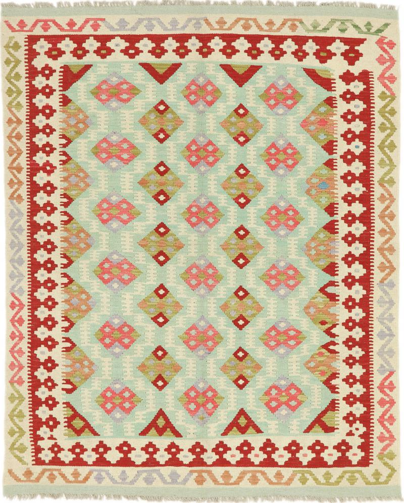 Covor afgan Chilim Afghan 6'3"x5'0" 6'3"x5'0", Covor persan Lucrate de mână