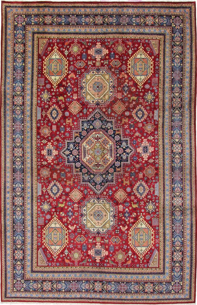 Persian Rug Tabriz 10'2"x6'6" 10'2"x6'6", Persian Rug Knotted by hand