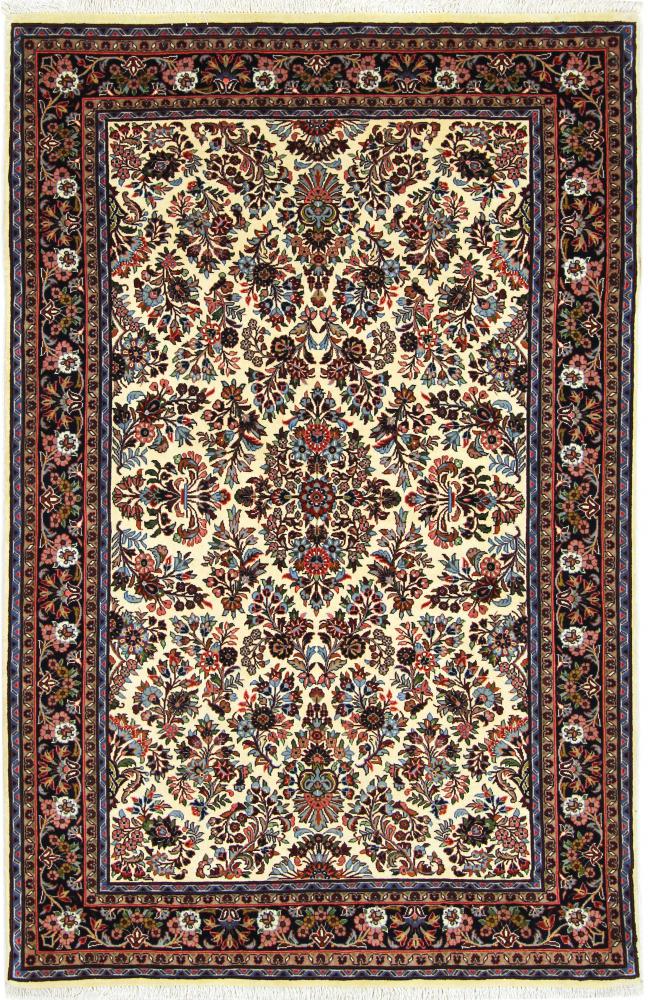 Tapis persan Bidjar 204x134 204x134, Tapis persan Noué à la main