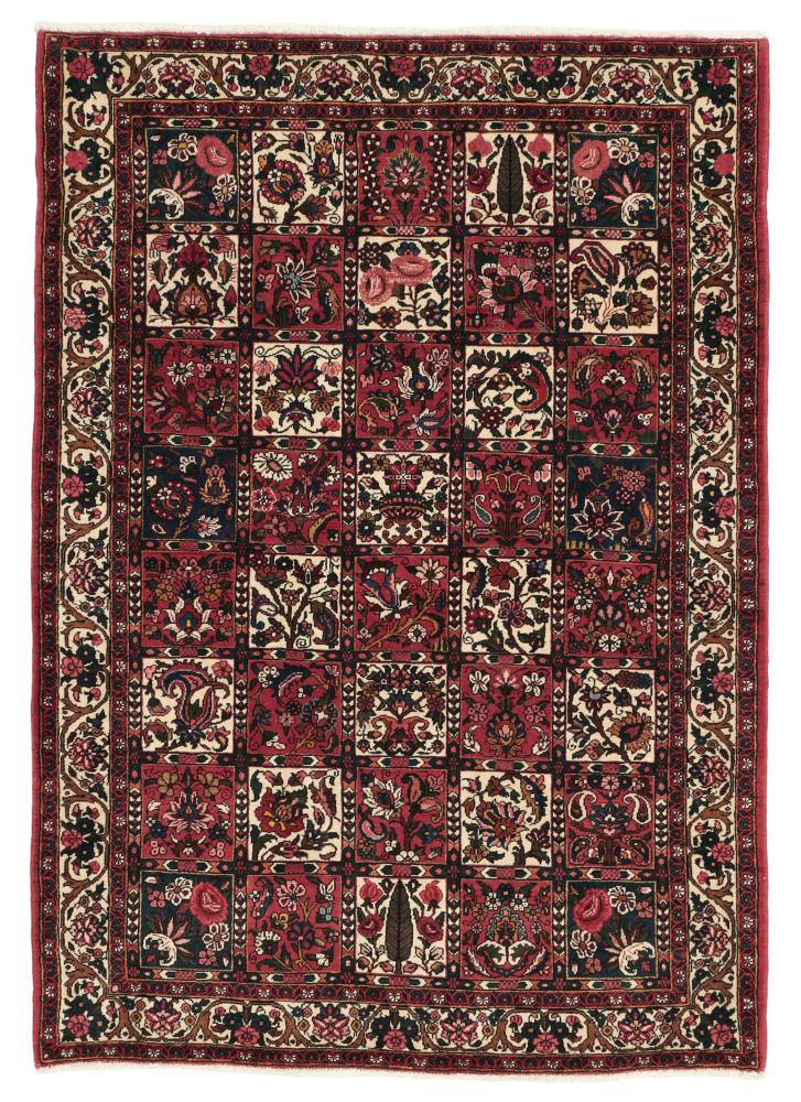 Persian Rug Bakhtiari 147x101 147x101, Persian Rug Knotted by hand