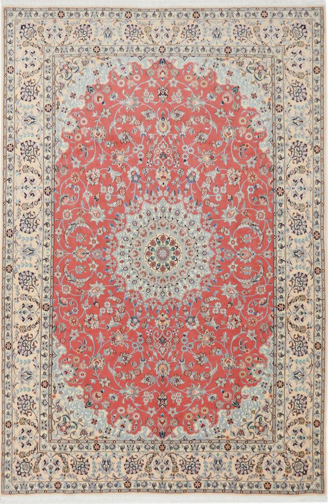 Persian Rug Nain 9La 10'1"x6'8" 10'1"x6'8", Persian Rug Knotted by hand