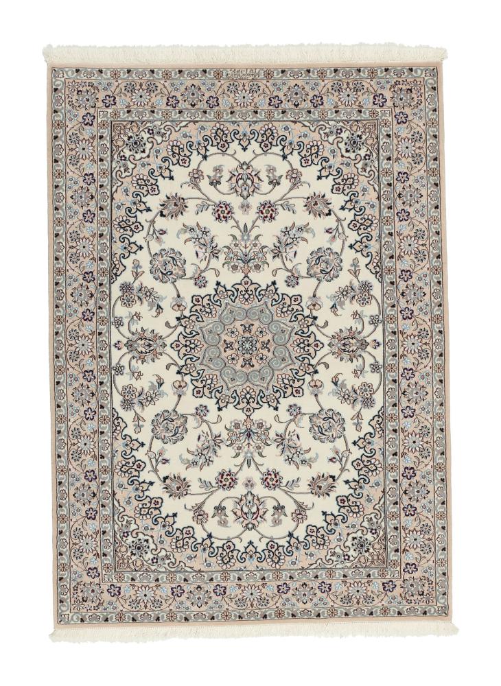 Perzisch tapijt Nain 6La 144x103 144x103, Perzisch tapijt Handgeknoopte