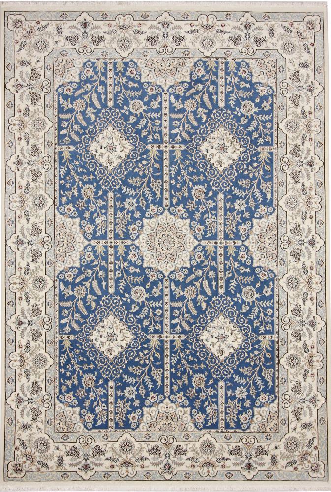 Tapis persan Naïn 9La Signé 297x201 297x201, Tapis persan Noué à la main