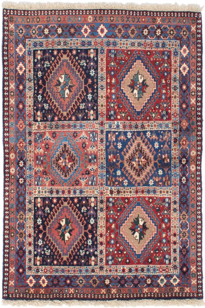 Persisk matta Yalameh 145x99 145x99, Persisk matta Knuten för hand
