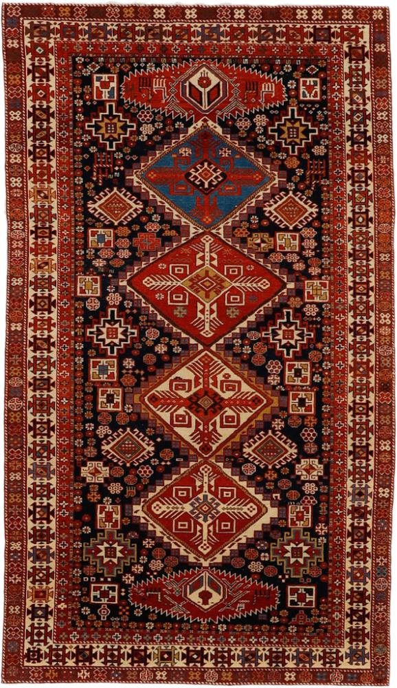  Shirwan 7'6"x4'4" 7'6"x4'4", Persian Rug Knotted by hand