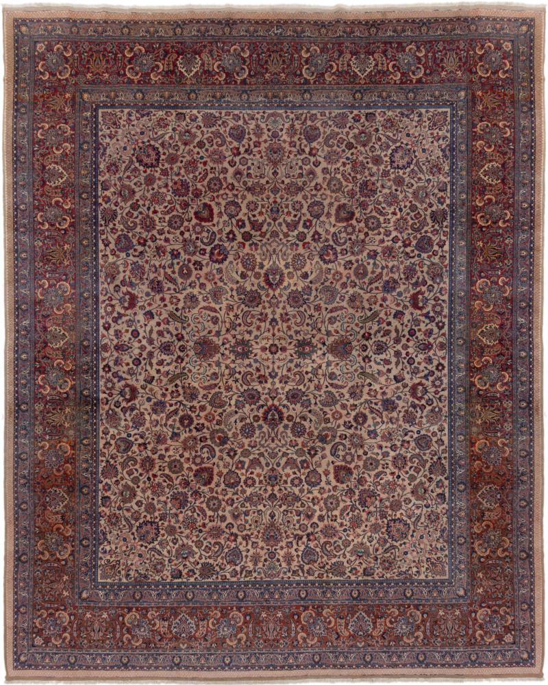 Persialainen matto Mashhad Saber Antiikki 430x345 430x345, Persialainen matto Solmittu käsin