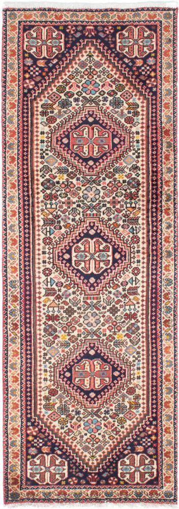 Persian Rug Yalameh 6'6"x2'3" 6'6"x2'3", Persian Rug Knotted by hand