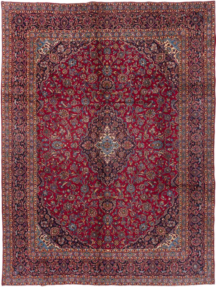 Persialainen matto Keshan 12'6"x9'5" 12'6"x9'5", Persialainen matto Solmittu käsin