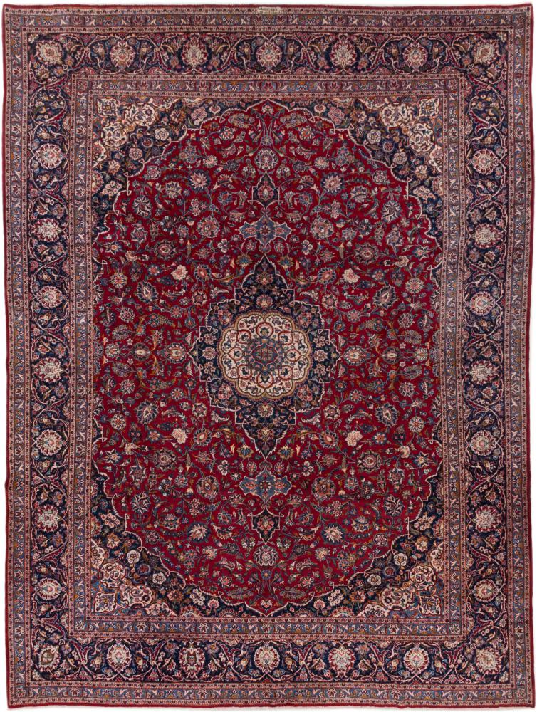 Perzisch tapijt Keshan 13'9"x10'5" 13'9"x10'5", Perzisch tapijt Handgeknoopte