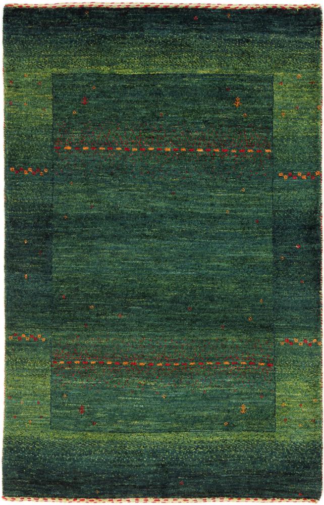 Tapis persan Persan Gabbeh Loribaft Atash 121x77 121x77, Tapis persan Noué à la main