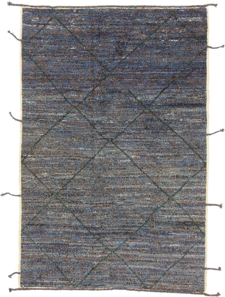Pakistani rug Berber Maroccan Design 9'1"x6'1" 9'1"x6'1", Persian Rug Knotted by hand