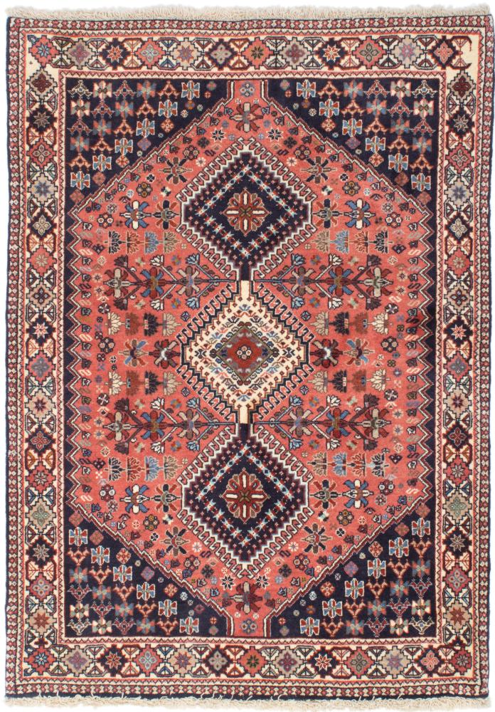 Perzisch tapijt Yalameh 4'9"x3'5" 4'9"x3'5", Perzisch tapijt Handgeknoopte