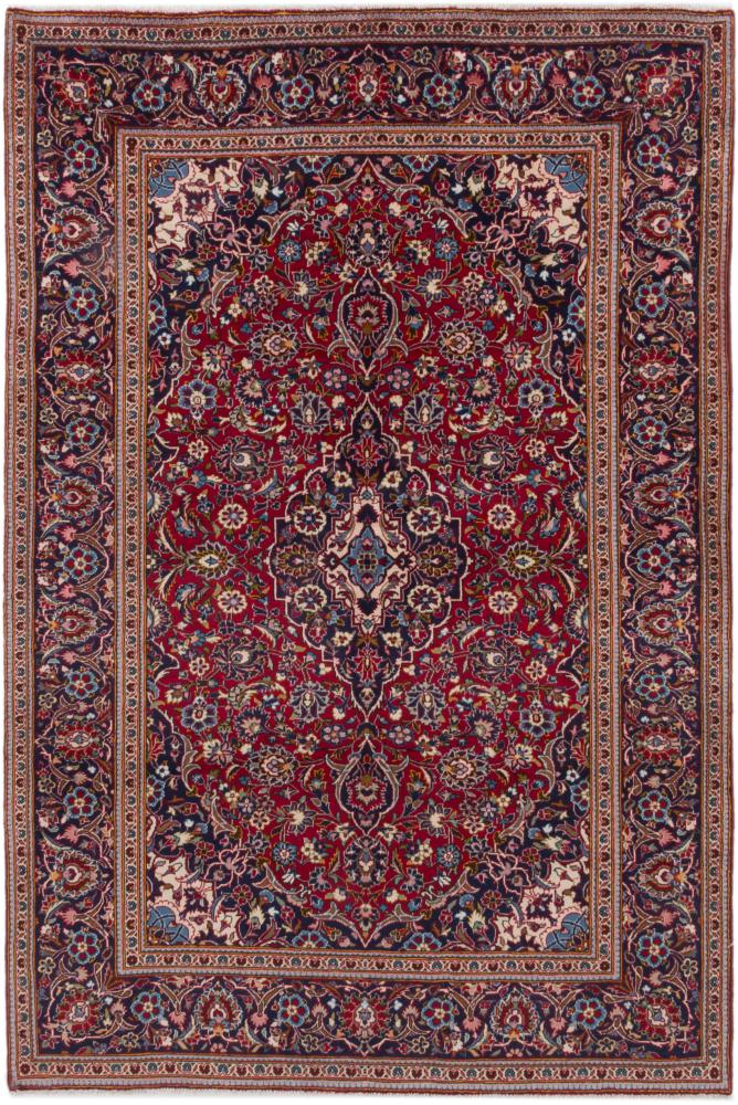 Tapis persan Kashan 295x198 295x198, Tapis persan Noué à la main