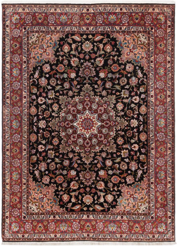 Persian Rug Tabriz 50Raj 6'9"x5'0" 6'9"x5'0", Persian Rug Knotted by hand