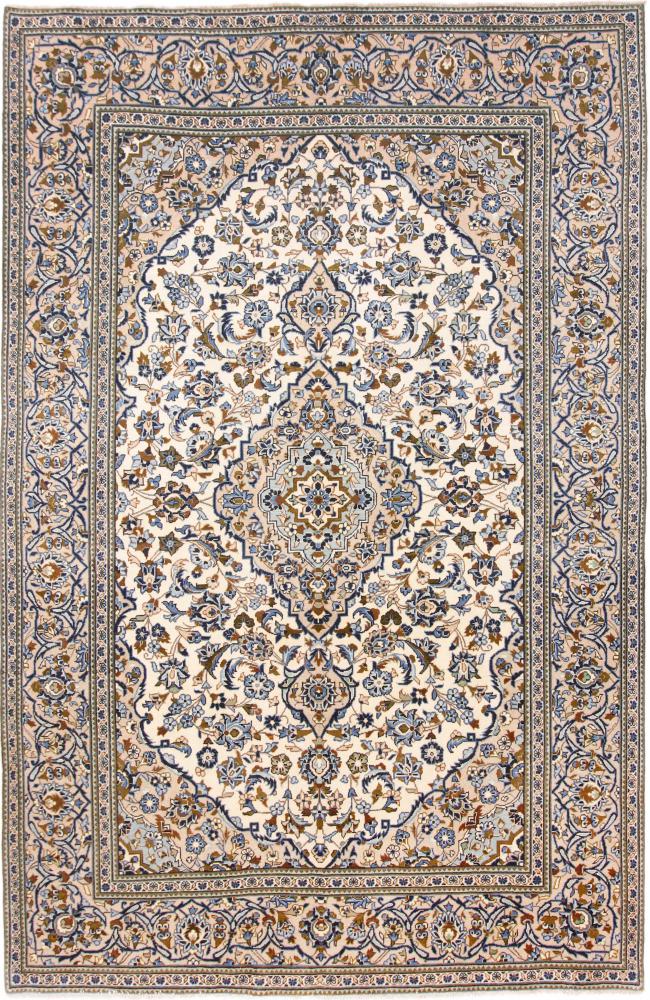 Tapis persan Kashan 301x197 301x197, Tapis persan Noué à la main