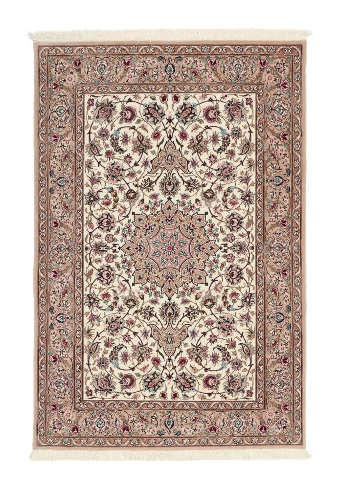 Persisk matta Isfahan Silkesvarp 159x105 159x105, Persisk matta Knuten för hand