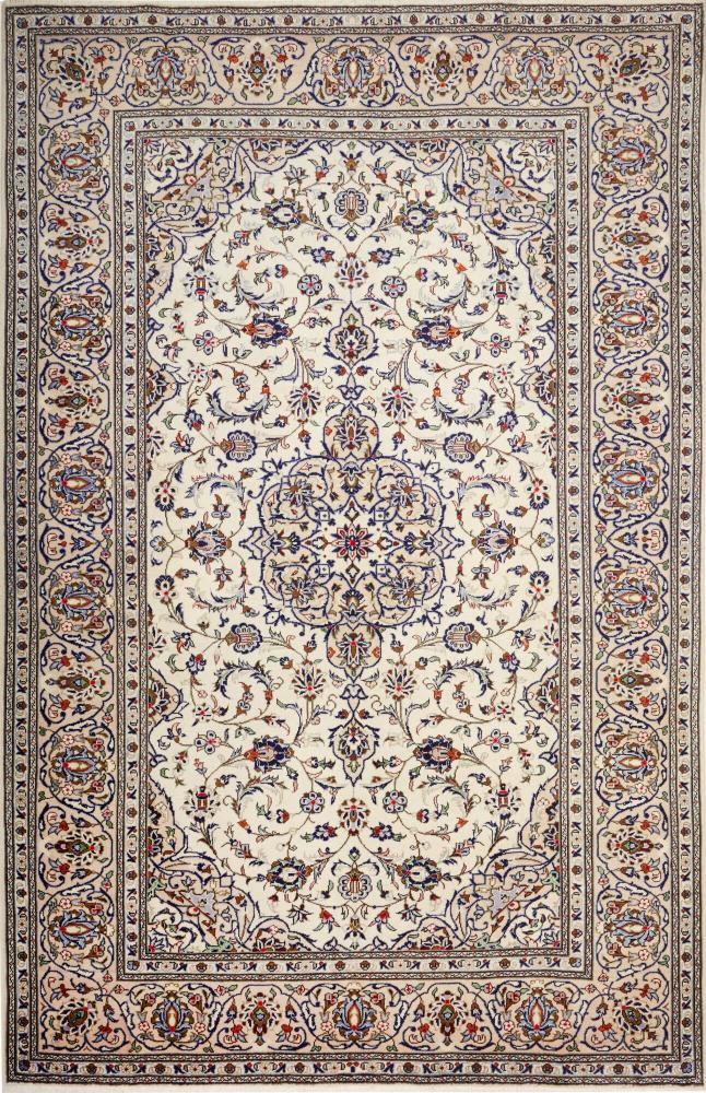 Tapis persan Kashan 315x203 315x203, Tapis persan Noué à la main