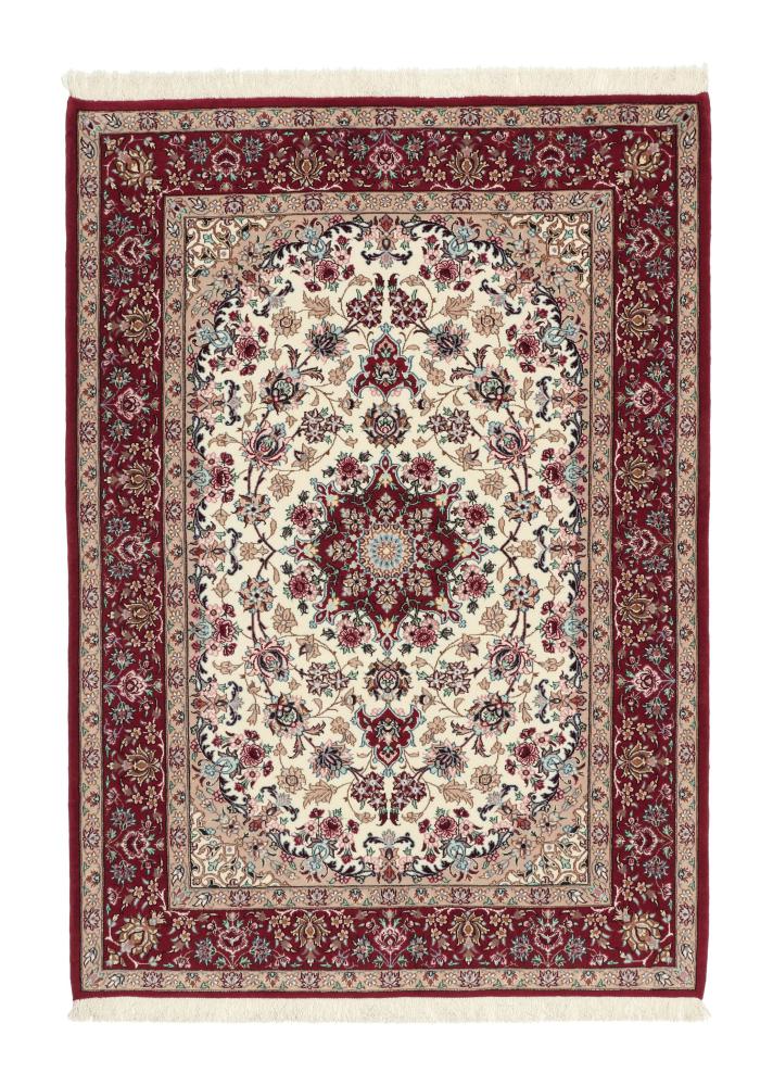 Persisk matta Isfahan Silkesvarp 167x109 167x109, Persisk matta Knuten för hand