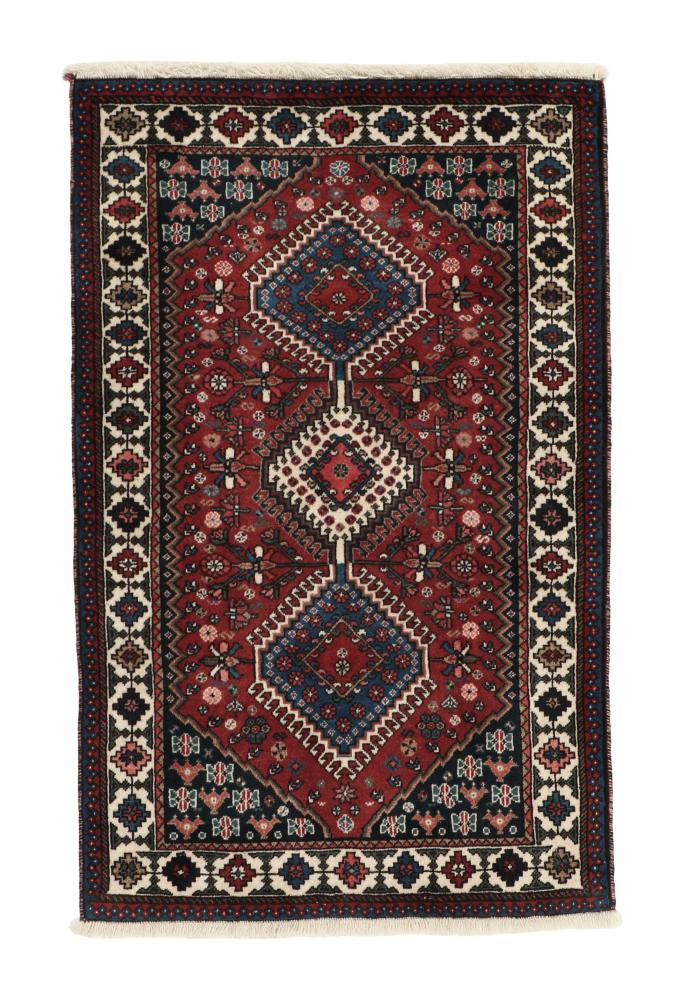 Persian Rug Yalameh 131x86 131x86, Persian Rug Knotted by hand