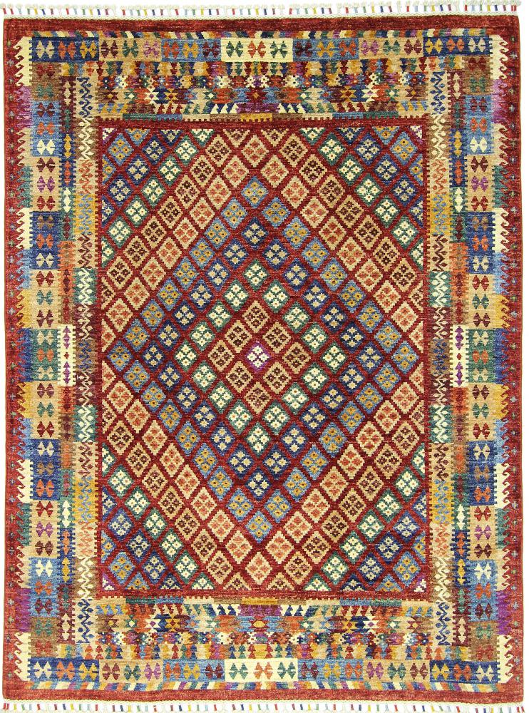 Tapis afghan Arijana Design 199x148 199x148, Tapis persan Noué à la main