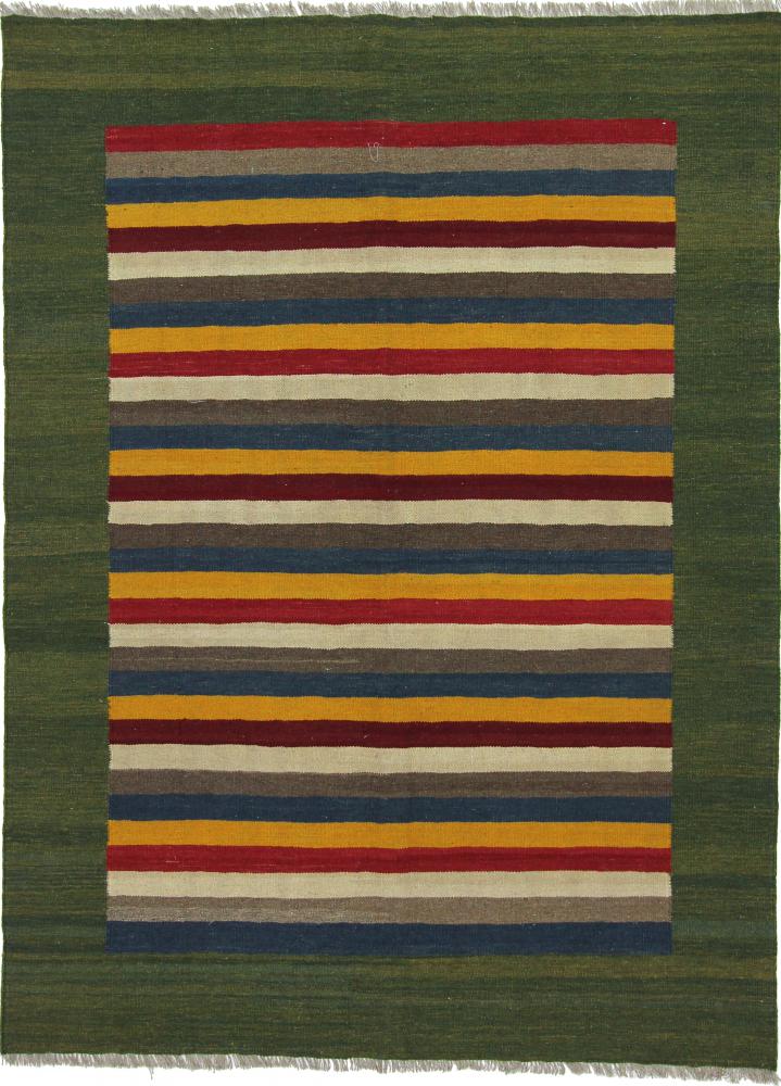 Tapis persan Kilim Fars 201x149 201x149, Tapis persan Tissé à la main