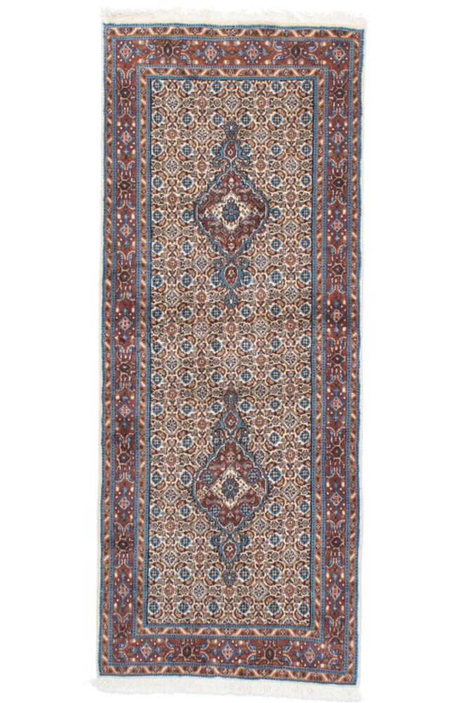 Tapis persan Moud 6'3"x2'5" 6'3"x2'5", Tapis persan Noué à la main