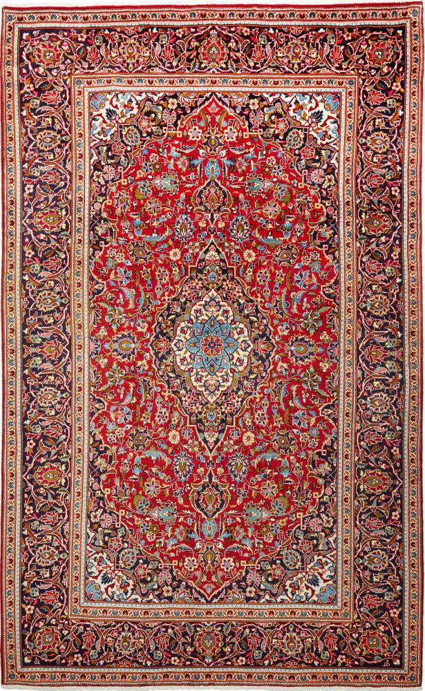 Tapis persan Kashan 319x201 319x201, Tapis persan Noué à la main