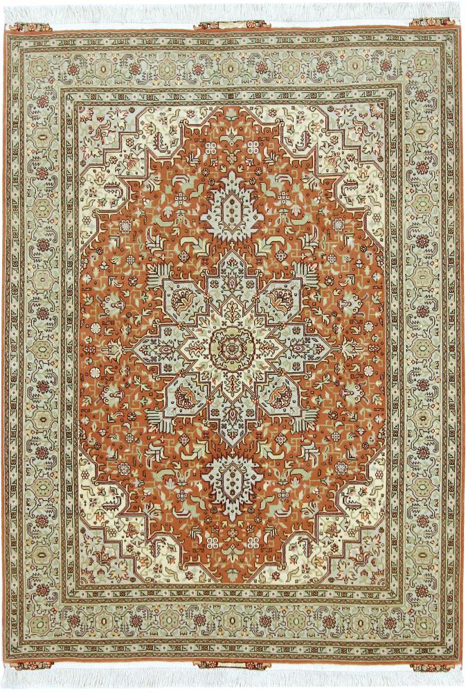 Persian Rug Tabriz 207x149 207x149, Persian Rug Knotted by hand