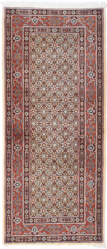 Persian Rug Moud 6'5"x2'9" 6'5"x2'9", Persian Rug Knotted by hand