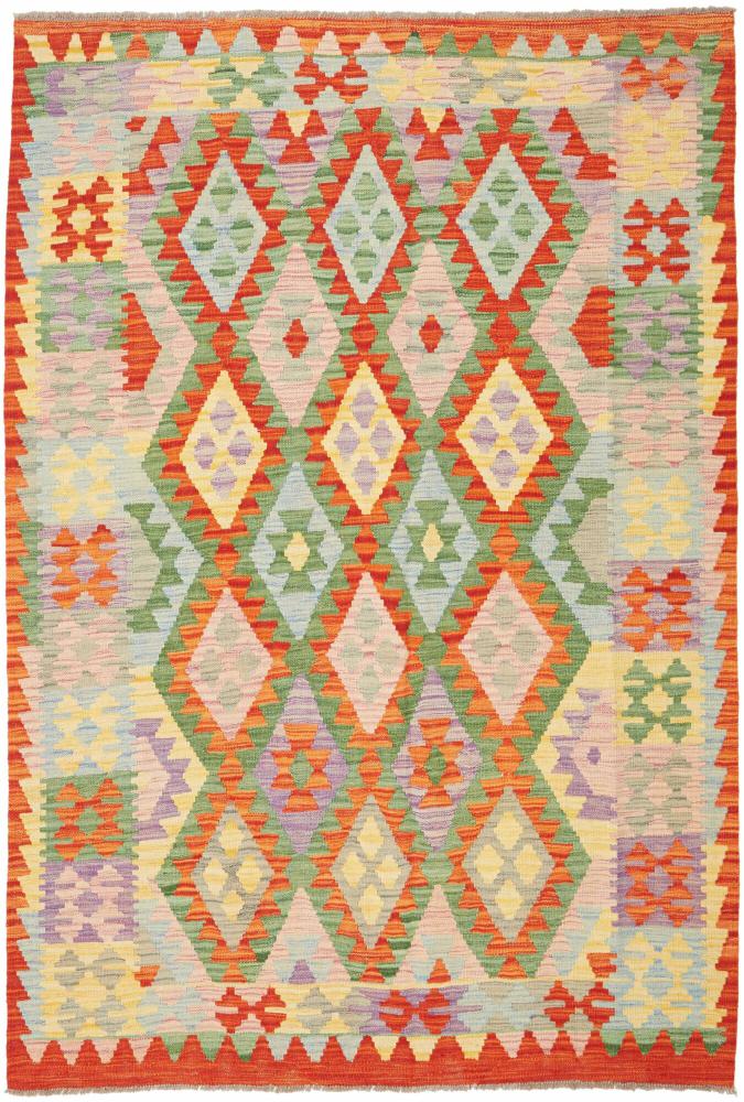 Tappeto Afgano Kilim Afghan 197x148 197x148, Tappeto persiano Tessuto a mano