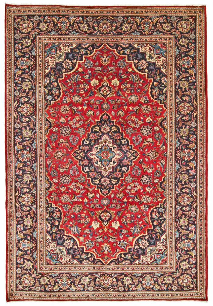 Persialainen matto Keshan 9'10"x6'9" 9'10"x6'9", Persialainen matto Solmittu käsin