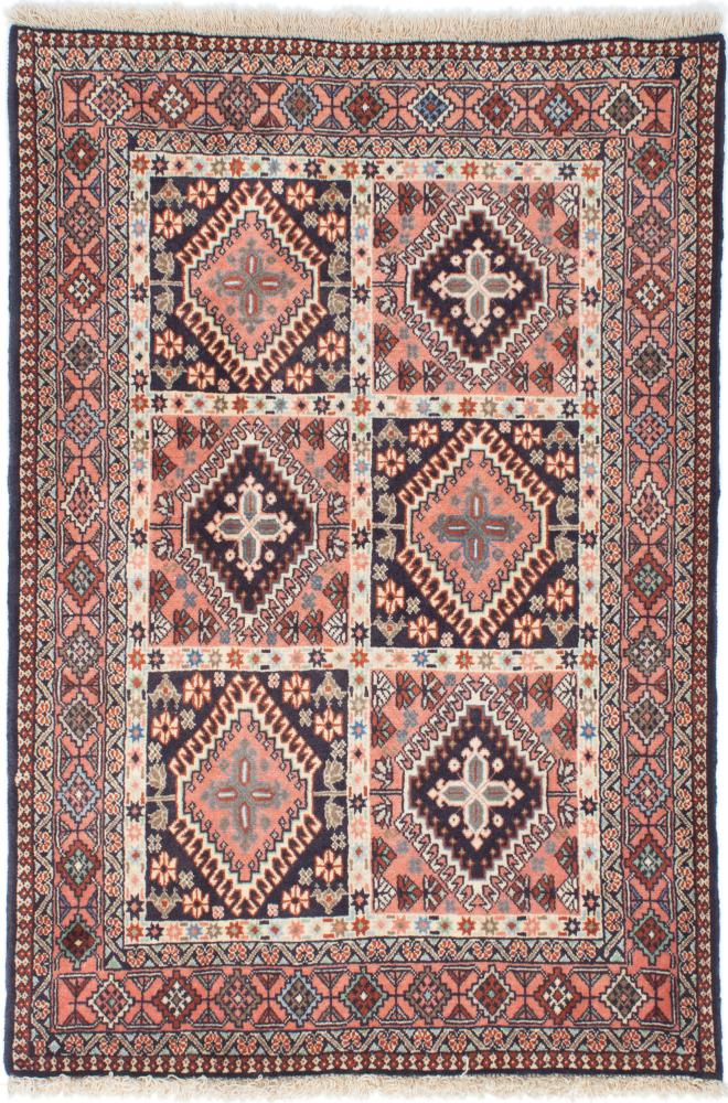 Persialainen matto Yalameh 144x101 144x101, Persialainen matto Solmittu käsin