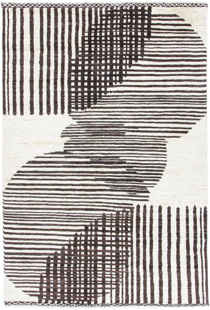 Afghanischer Teppich Berber Ela Design 251x169 251x169, Perserteppich Handgeknüpft