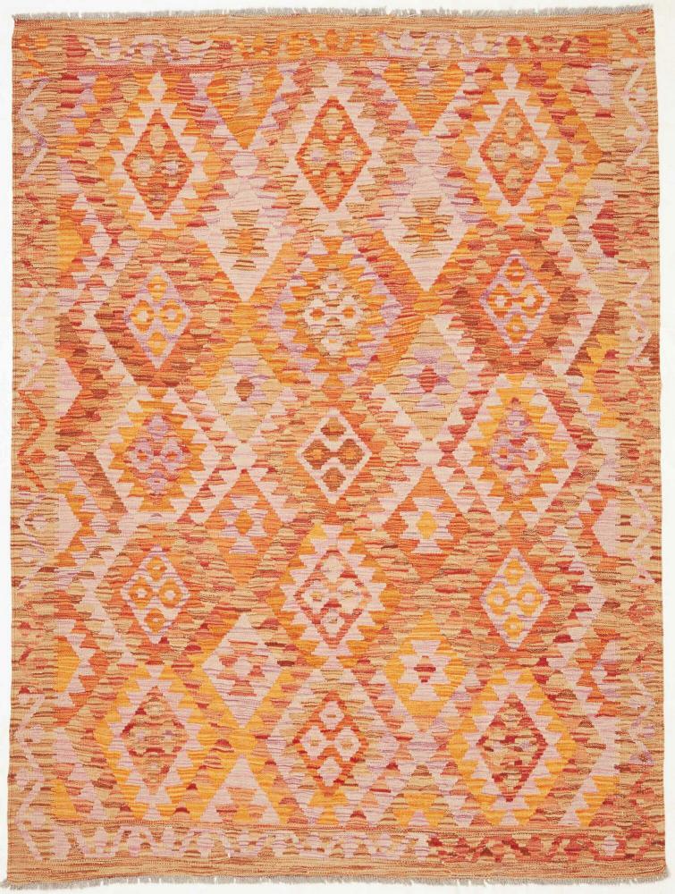 Afghan rug Kilim Afghan 202x151 202x151, Persian Rug Woven by hand