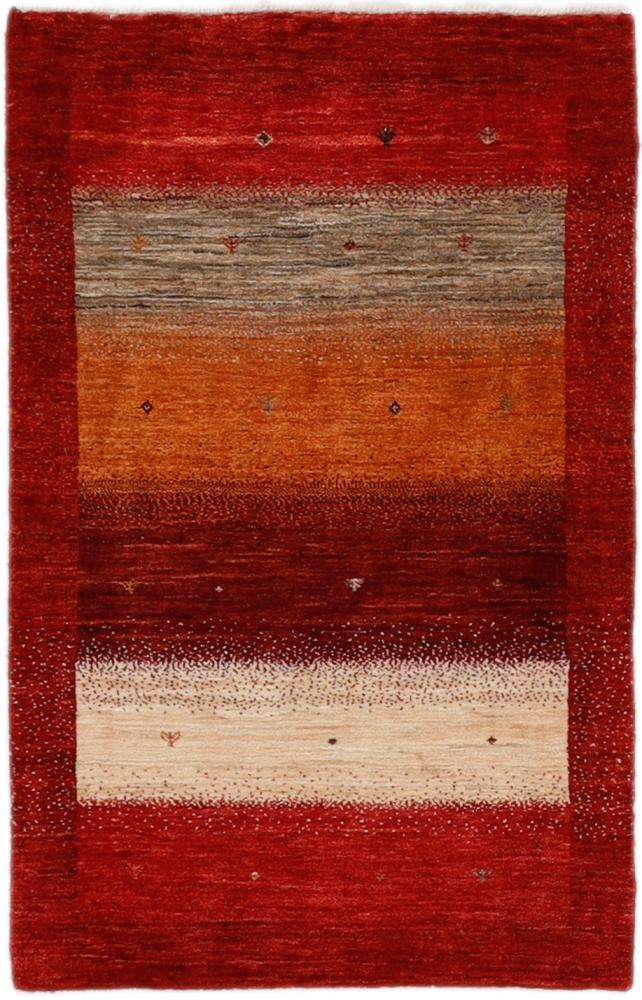 Perzsa szőnyeg Perzsa Gabbeh Loribaft 4'1"x2'8" 4'1"x2'8", Perzsa szőnyeg Kézzel csomózva