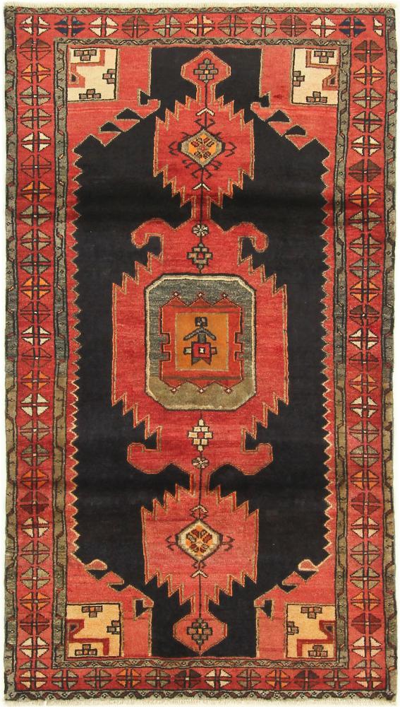 Persian Rug Zanjan 6'6"x3'7" 6'6"x3'7", Persian Rug Knotted by hand