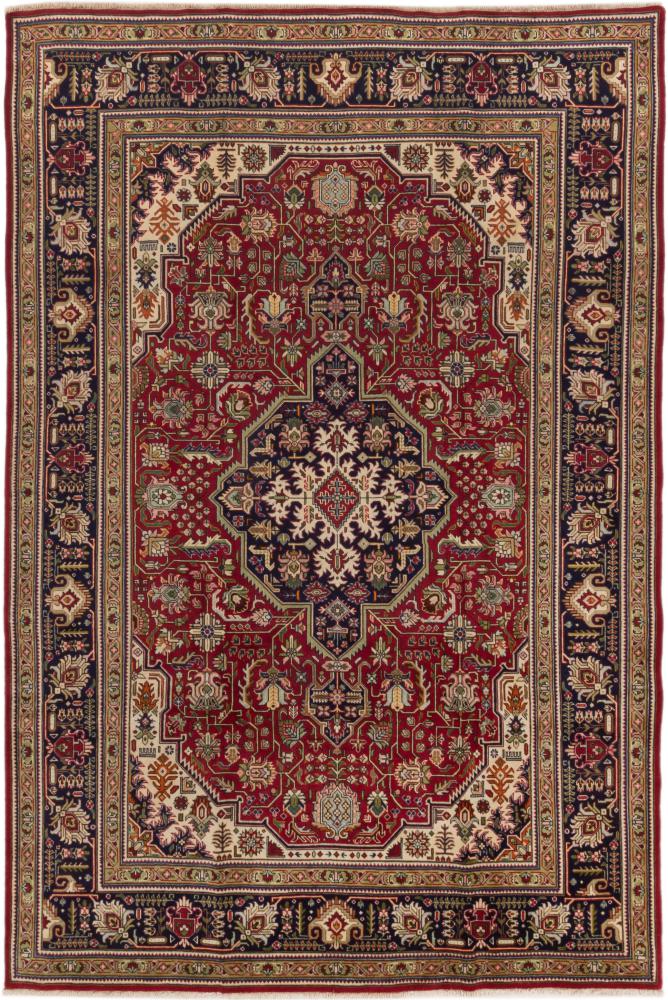 Persisk tæppe Tabriz 319x216 319x216, Persisk tæppe Knyttet i hånden