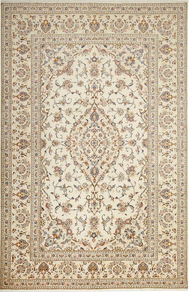 Persian Rug Keshan 10'1"x6'7" 10'1"x6'7", Persian Rug Knotted by hand