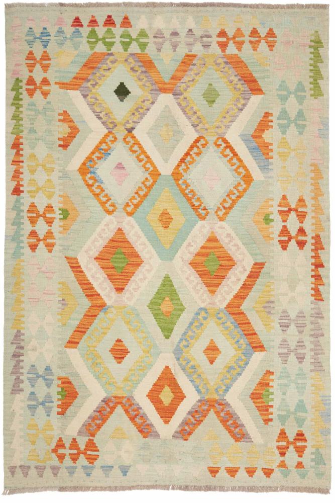 Afghanischer Teppich Kelim Afghan 176x125 176x125, Perserteppich Handgewebt